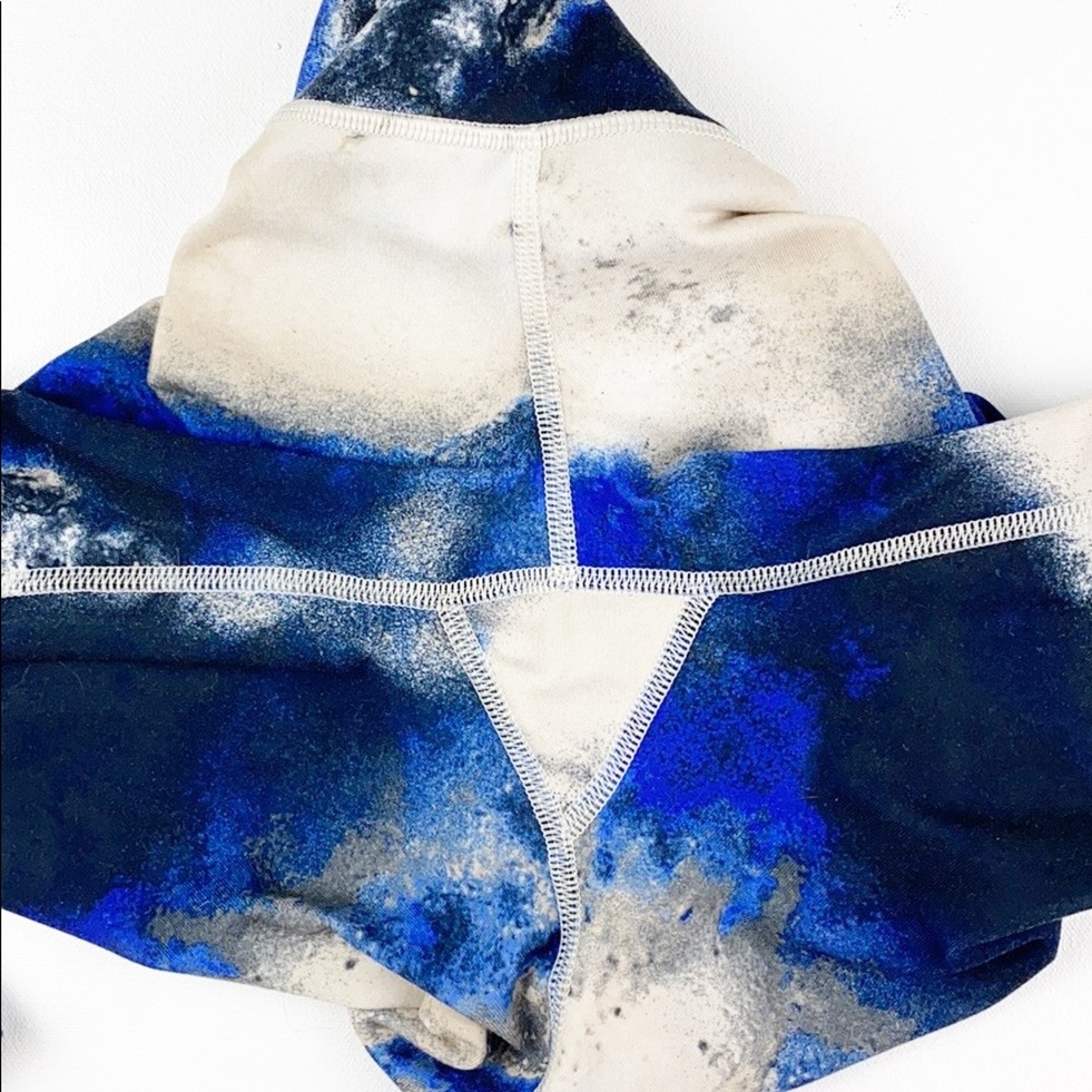 Sold Lululemon Wunder Under Crop Milky Way Multi - Picture 5 of 8